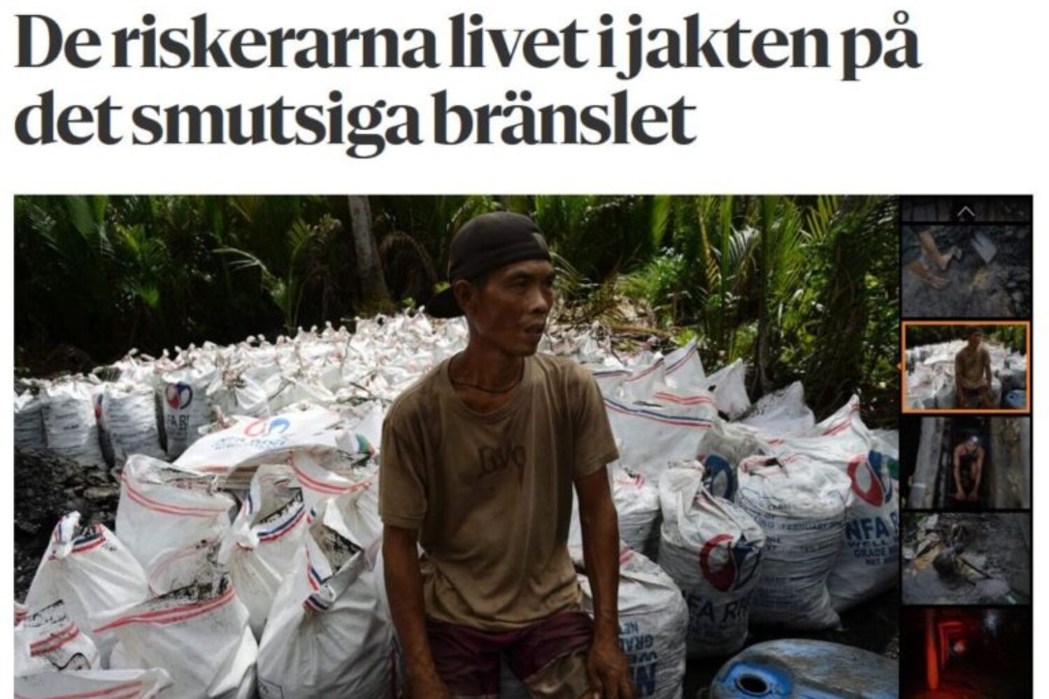 Coal mining in the philippines...